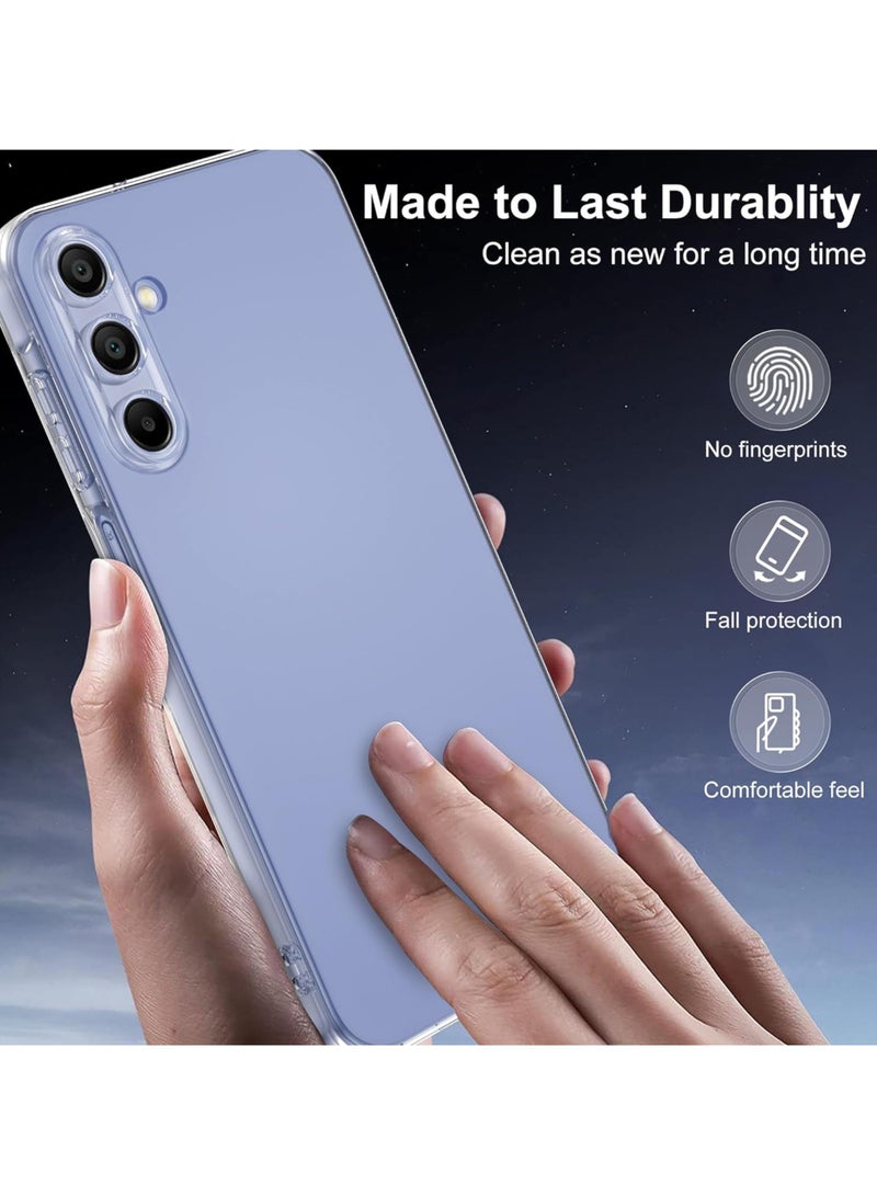 For Samsung Galaxy A54 5G Shock Proof Case Cover - Ultra Clear, Durable & Accurate Cut-outs - Scratch, Dust & Smudge Protection - Clear Silicon Back Cover for Samsung Galaxy A54 5G - Image 2