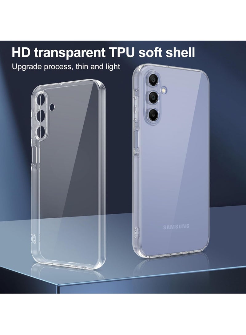 For Samsung Galaxy A54 5G Shock Proof Case Cover - Ultra Clear, Durable & Accurate Cut-outs - Scratch, Dust & Smudge Protection - Clear Silicon Back Cover for Samsung Galaxy A54 5G - Image 5