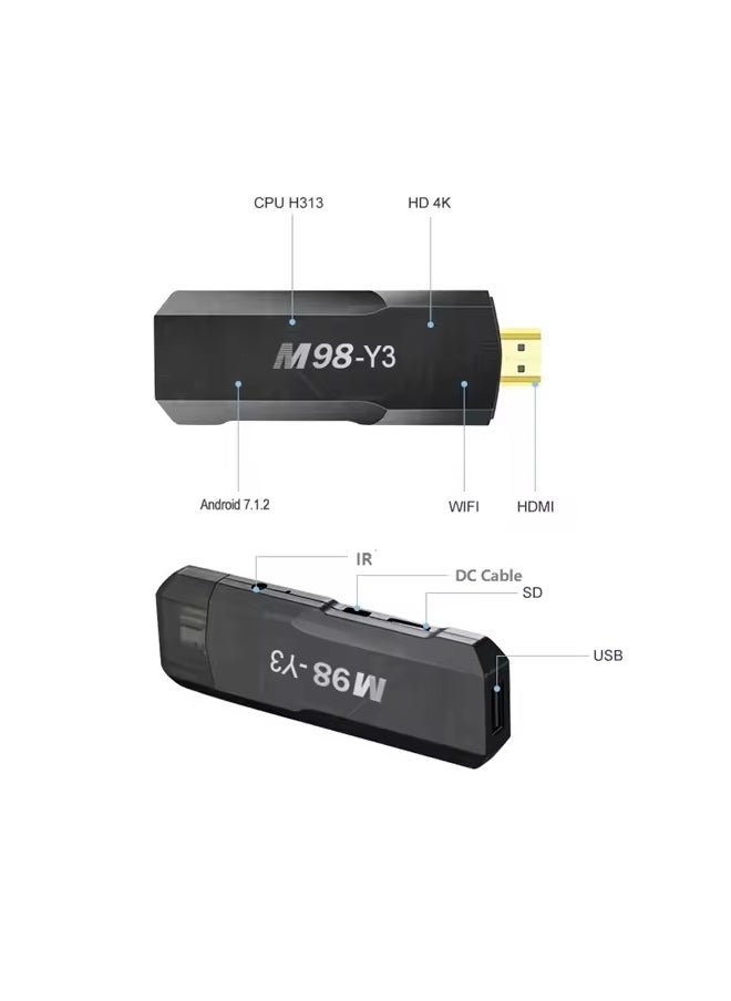 M8 M98-Y3 TV Stick, 4K Ultra HD  - Image 3