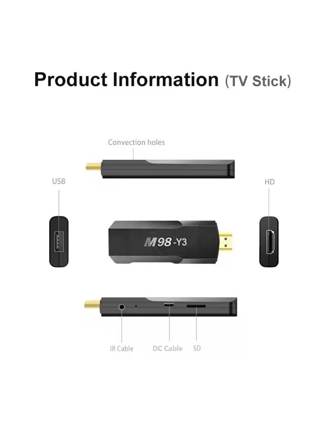 M8 M98-Y3 TV Stick, 4K Ultra HD  - Image 4