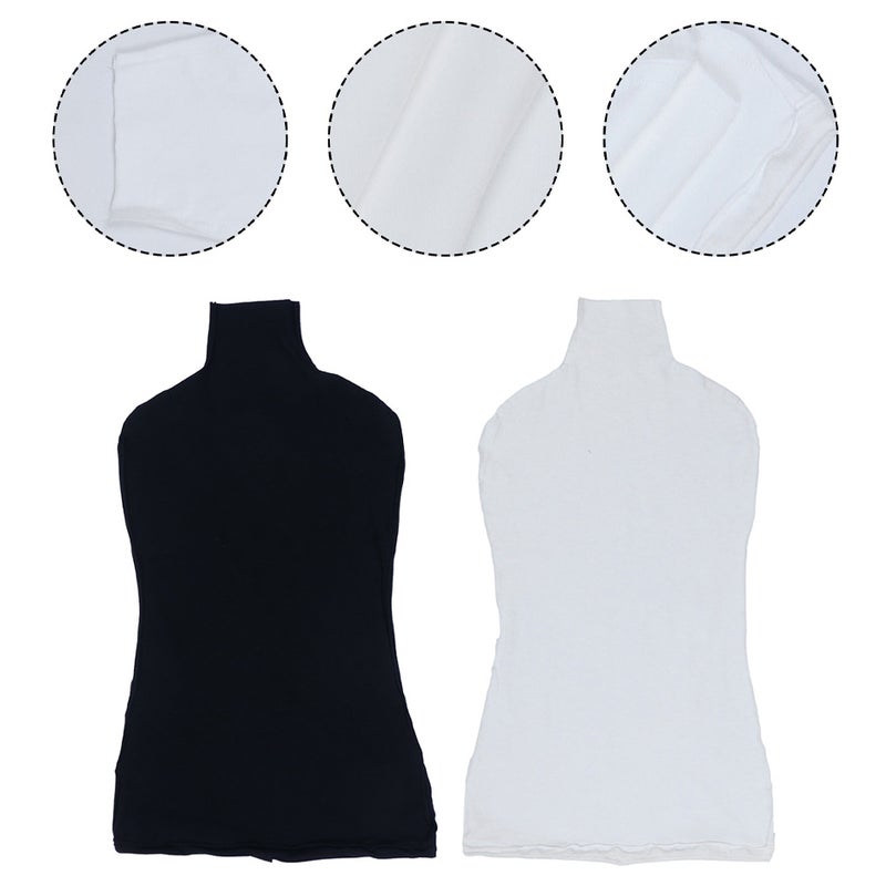 4 Pcs Mannequin Decorative Cover Mannequin Cotton Cloth Cover Upper Body Cover - Image 3