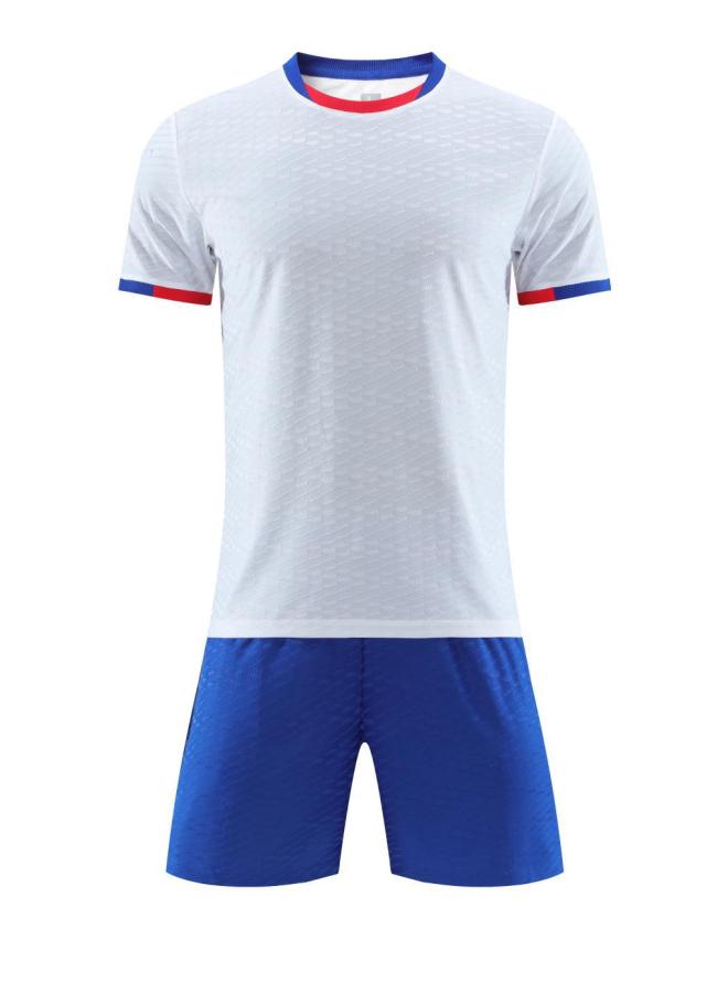 Quick-drying Football Uniform Set, Adult Breathable Training Uniform, Children's Sports Short-sleeved Football Uniform, Middle School Student Compeion Jersey