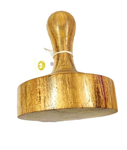 ARMAN SPOONS - BELIEVE IN QUALITY Royals chapati Making Sheesham Wood and Wooden Masher Serving Tong Set for Kitchen - Image 5