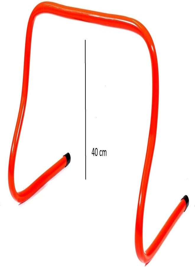 Generic Detachable Agility Training Hurdles- Sports Practice Equipment for Athletes, Soccer, Basketball, Football,or Plyometric Training, 40cm [6 pic]  - Image 2