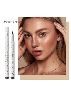 Marine Forest Freckle Pen 2 Colors Waterproof Long Lasting Quick Dry Small Spot Natural Like Face Freckle Makeup Pen, Dark Brown And Light Brown, Upgrade Design  - Image 3