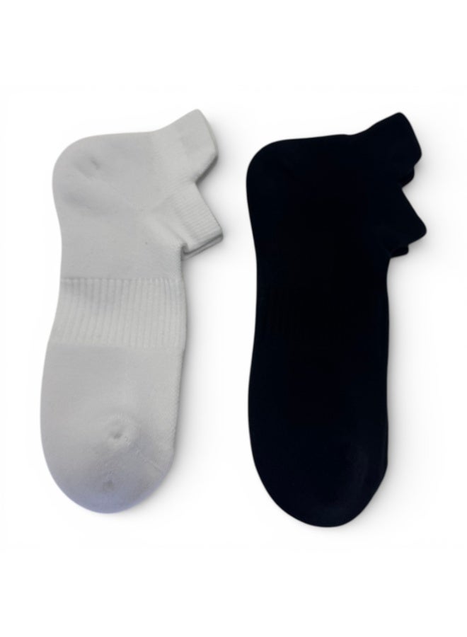 Aurleon Performance Ankle Socks – 3 Pack – Flat Seam Toe – Cushioned Sole – Arch Support – Made in Turkey - Image 4