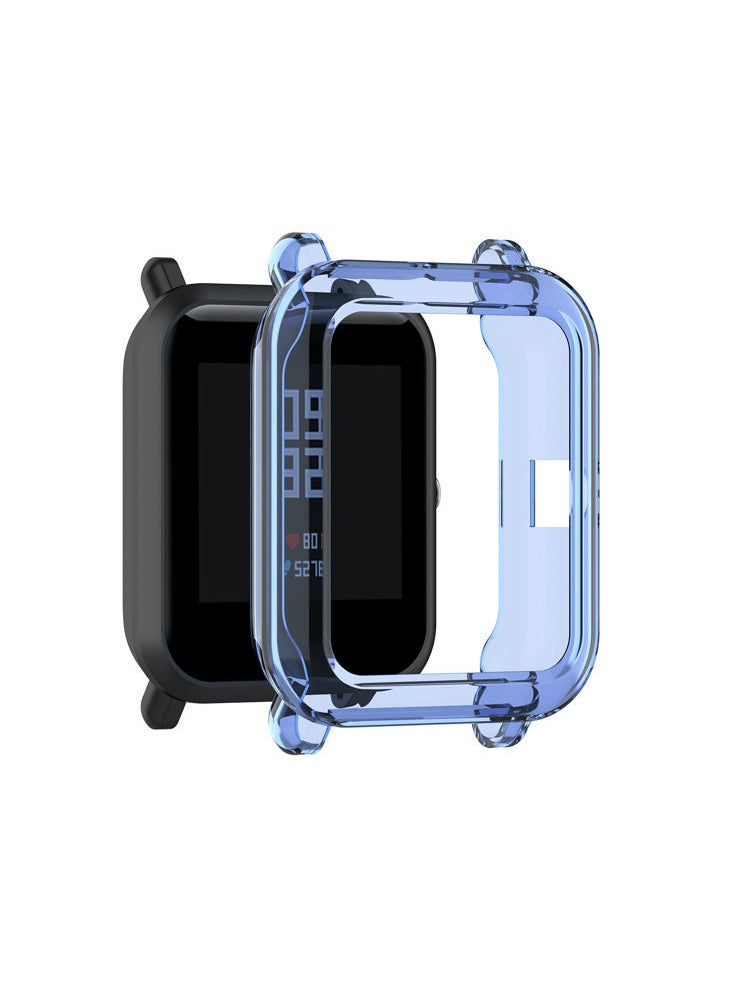 Perfii - Pellucid TPU Protective Bumper Case for Amazfit Bip/Bip U/Bip Lite/Pop/Pop Pro/GTS 2 mini - Image 1