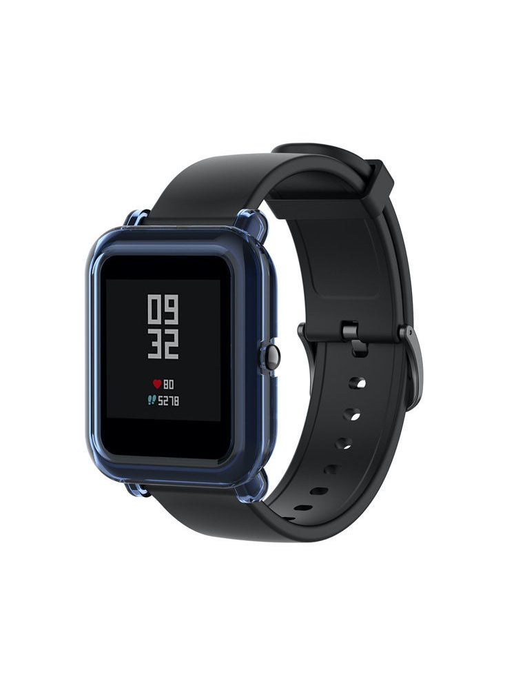 Perfii - Pellucid TPU Protective Bumper Case for Amazfit Bip/Bip U/Bip Lite/Pop/Pop Pro/GTS 2 mini - Image 1