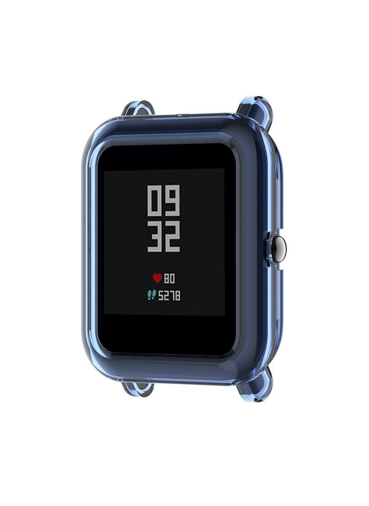 Perfii - Pellucid TPU Protective Bumper Case for Amazfit Bip/Bip U/Bip Lite/Pop/Pop Pro/GTS 2 mini - Image 1