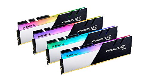 G.SKILL Trident Z Neo Series DDR4 RAM (XMP) 64GB (4x16GB) 3600MT/s CL16-19-19-39 1.35V Intel AMD Desktop Computer Memory U-DIMM (F4-3600C16Q-64GTZNC) - Image 1