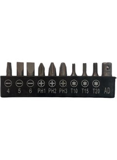 UGR Bit Set 25MM 10 Piece Phillips/flat/torx 