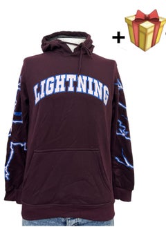 Lightning Men’s Modern Sweatshirt - Comfortable and Stylish 