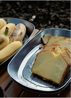 Perfii Barbecue Plate Outdoor Kitchen Camping Travel Portable Dinnerware Food Container  - Image 4