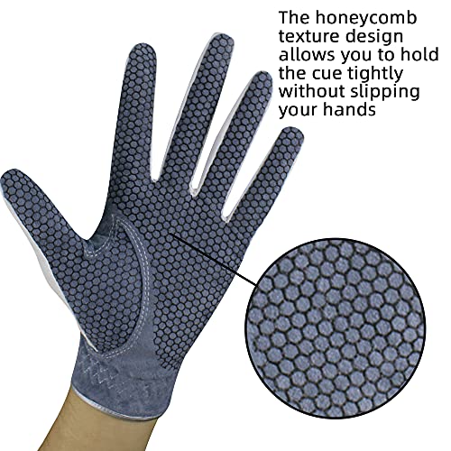 Scott Edward Mens Golf Glove, No-Slip, Breathable, Soft, Washable, Worn on Left Hand, Dark Blue Palm - Image 5