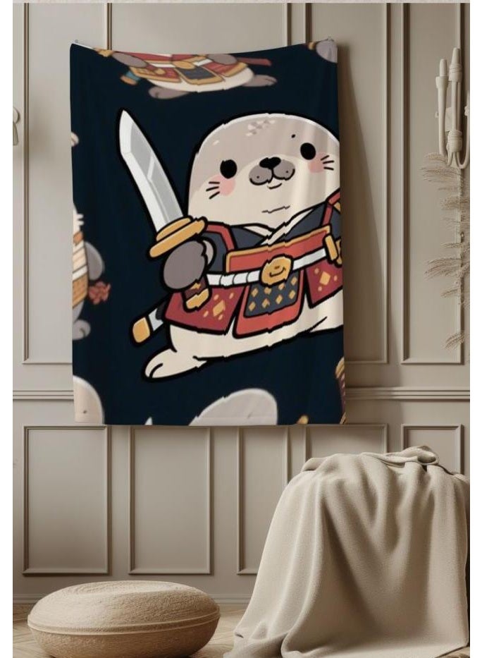 general Children's or student cartoon flannel thin blanket (warm and comfortable, suitable for sleep, games) 100cm*150cm - 564 - Image 3