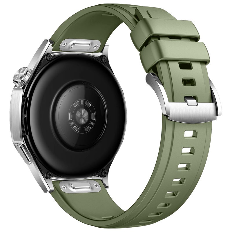 22mm Quick Release Silicone Strap Compatible with Huawei Watch GT5/4/3/2 & Garmin/Amazfit – Sport Replacement Band - Image 2