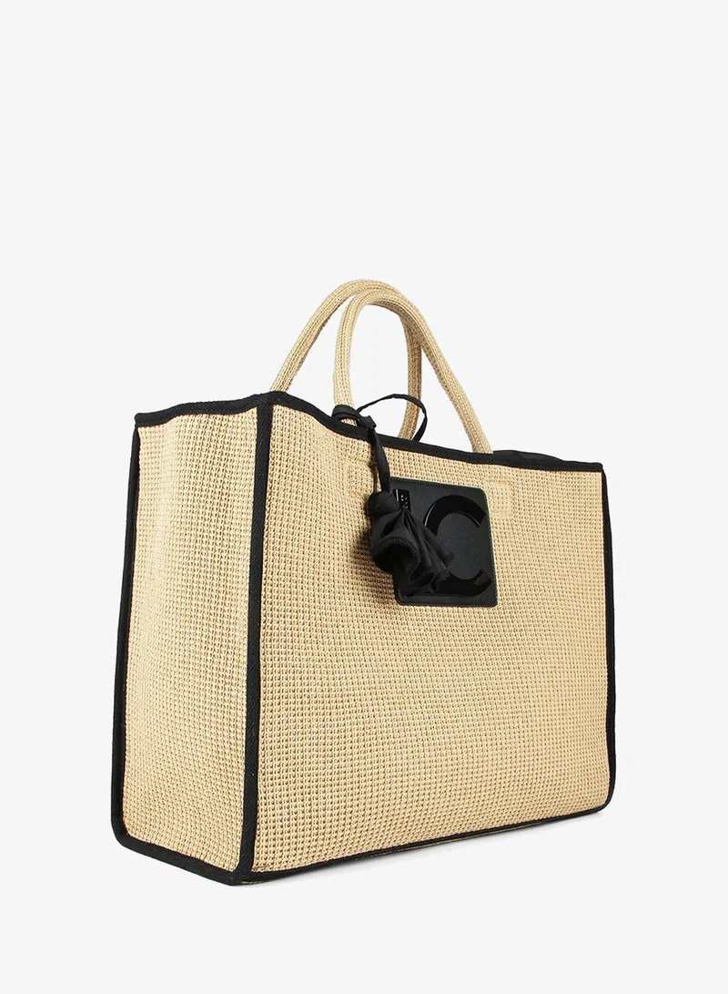 Lola Casademunt Tote bag with neon trims