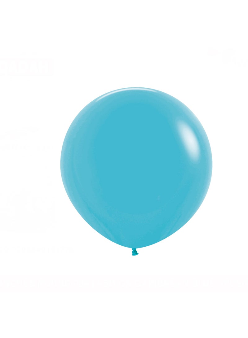 Sempertex 100g Latex Balloons, Caribbean Blue - Image 1