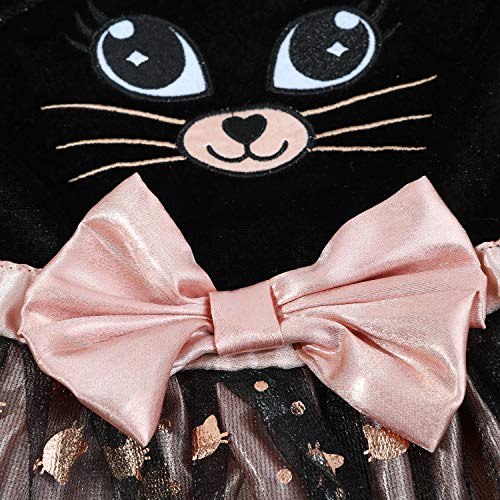Leadtex Little Girl's Cute Cat Dress Costumes With One Ear Headband and One Tail for Halloween and Dress up Parties(Toddler2-3. - Image 2
