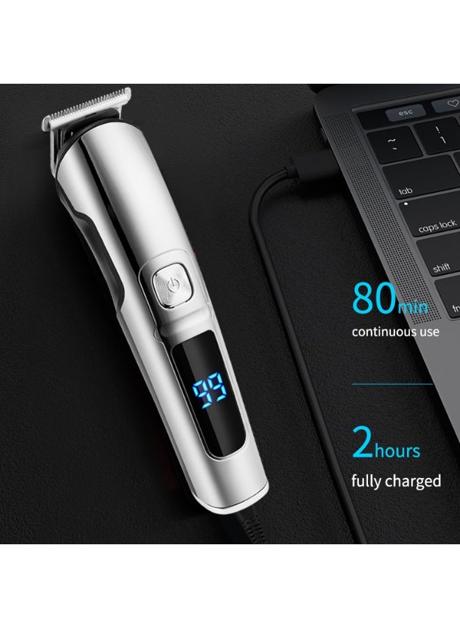 Electric Hair Trimmer for men,11-in-1  Body Shaver Groomer Safe Suitable, Shaver Rechargeable Waterproof Wet And Dry,black - Image 2