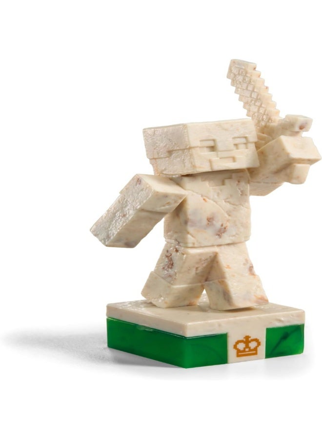 ماين كرافت مجموعة شطرنج مستوحاة من عالمي - مناسبة لجميع الأعمار - تعزز التفكير الاستراتيجي والمتعة - Image 5