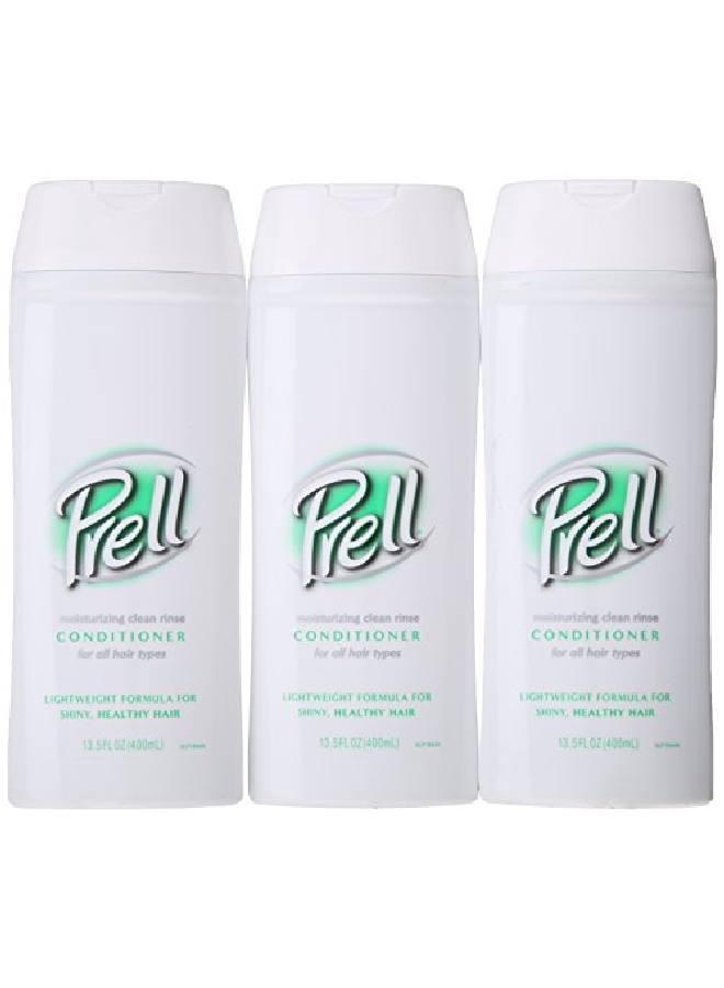 Prell Moisturizing Clean Rinse Conditioner 135 Fl 0Z 3 Pack - Image 4