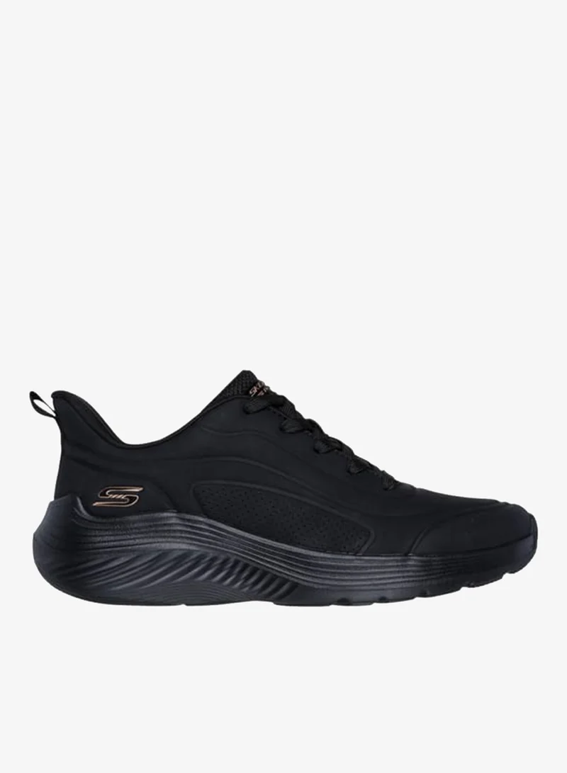 Women's Panelled Sports Shoes with Lace-Up Closure - BOBS SQUAD WAVES
