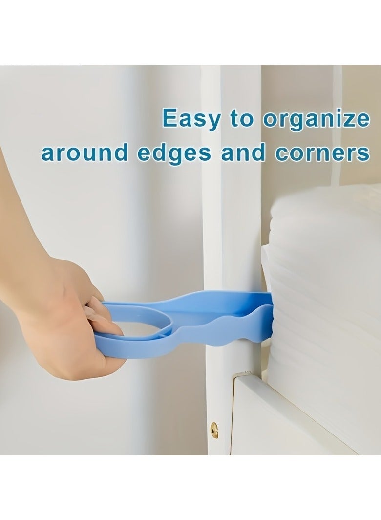 Ergonomic Bed Sheet and Bed Skirt Tuckers - Easy to Insert into All Corners  - Image 3