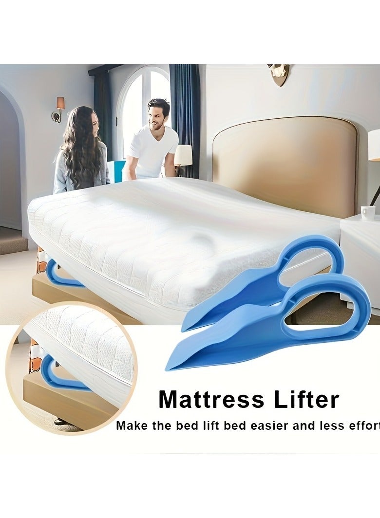 Ergonomic Bed Sheet and Bed Skirt Tuckers - Easy to Insert into All Corners  - Image 2