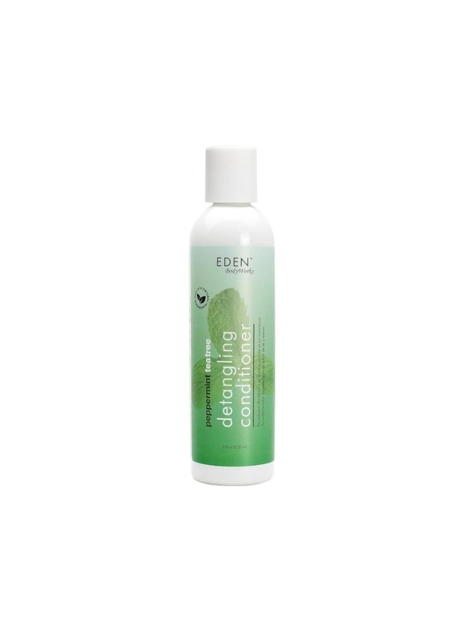 EDEN BodyWorks Peppermint Tea Tree Conditioner | 8 oz | Refresh & Soothe Scalp, Moisturize & Detangle Hair - Packaging May Vary - Image 1
