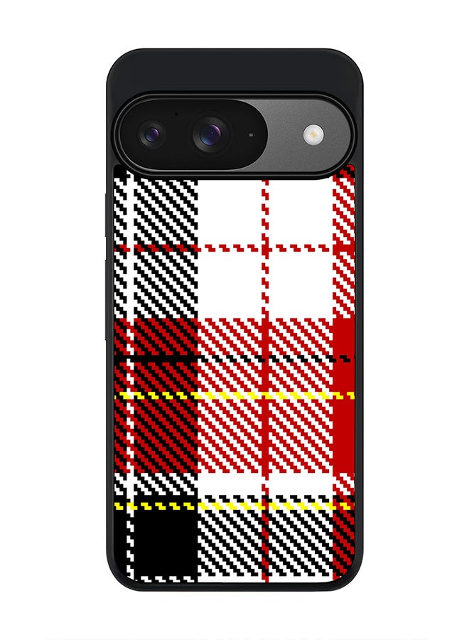 Stylizedd For Google Pixel 9 Case,Slim fit Camera Protection, Shockproof Thin Phone cover - English Flannel - Image 1