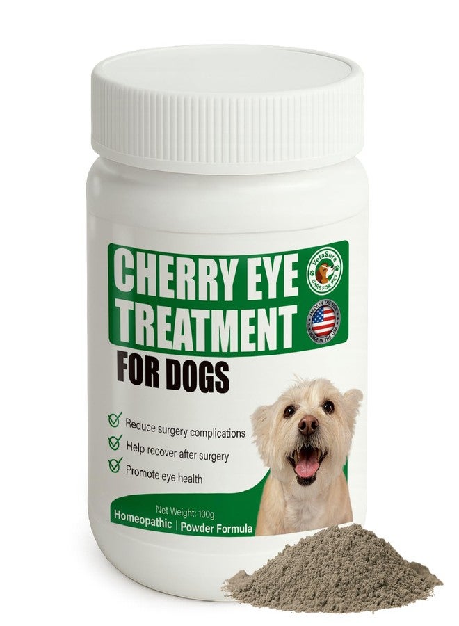 VetaSure Cherry Eye Treatment for Dogs, Terra-CIN for Conjunctivitis, Reduces Redness and Swelling, Homeopathic Health Powder Formula, 100g - Image 1