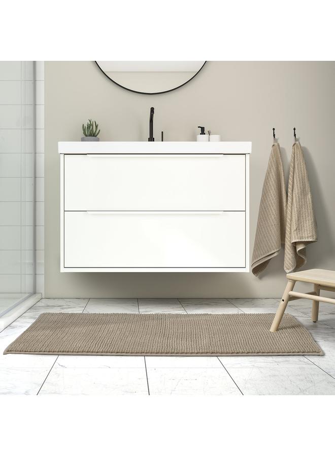 erorex Bath Mat, Beige, 60X120 Cm - Image 4