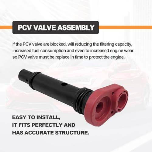 BSAMZO Upgrade OEM Factory PCV Valve Assembly 171305A2A01 Compatible With 20132017 Honda Accord 20152019 CRV 20162019 Civic 20152020 TLX 20162020 ILX 171305A2A01 - Image 5