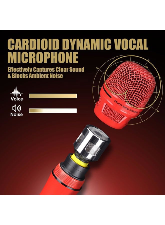 SonixForce XRL Dynamic Microphone - Karaoke Microphone for Singing Premium Handheld Vocal Mics with 16ft XLR to 1/4" Audio Cable - Microfono for Speaker, Mixer, Amplifier & Karaoke Machine - Image 2