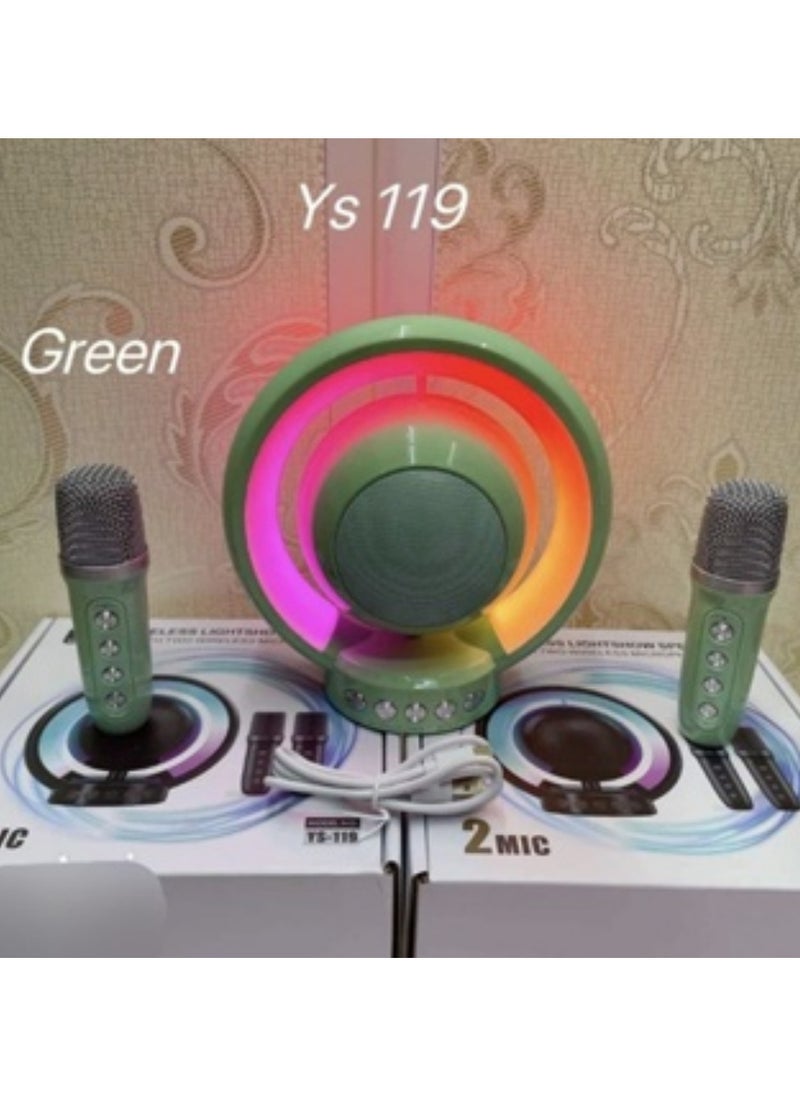 Generic karaoke Speaker with 2 Microphone Model Ys  - Image 2