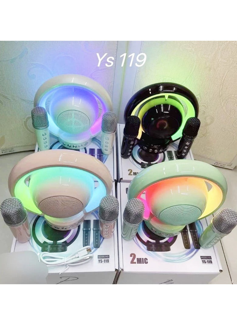Generic karaoke Speaker with 2 Microphone Model Ys  - Image 4