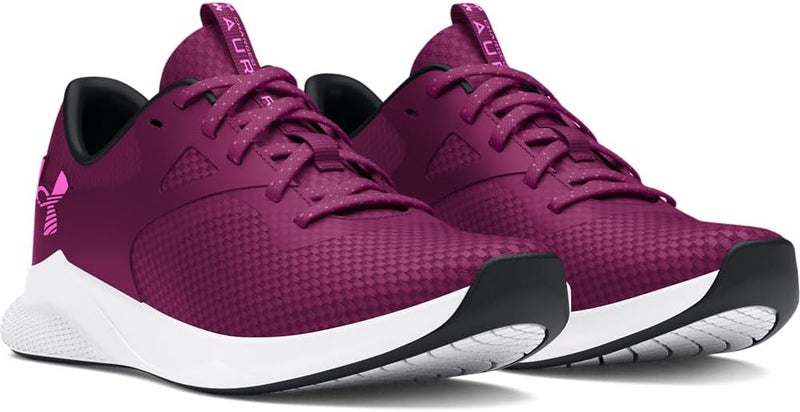 Under Armour Women's Charged Aurora 2 Running Shoes - Purple Gemini/White/Vivid Magenta - Image 2