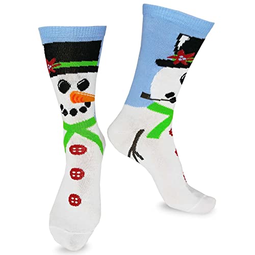 TeeHee Socks TeeHee Christmas Holiday Fun Knee High Socks for Women 3-Pairs Rugby Stripe Candy Cane - Image 5
