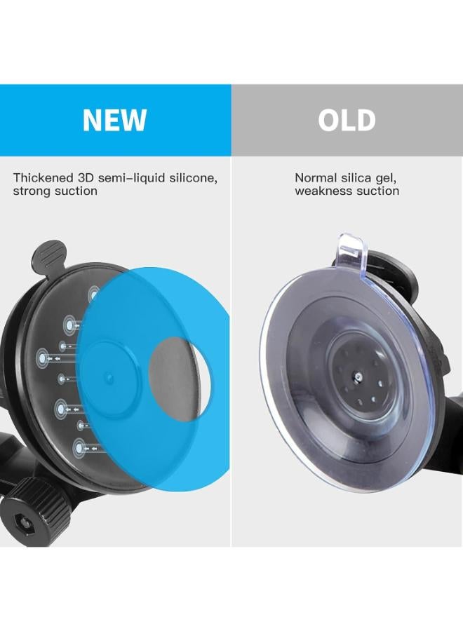 حامل تثبيت على شكل كأس شفط متوافق مع كاميرات غوبرو البطل - Image 2