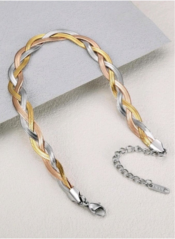 FIFTY 50 - High Quality Stainless Steel Trendy Bracelet For Women - Image 1