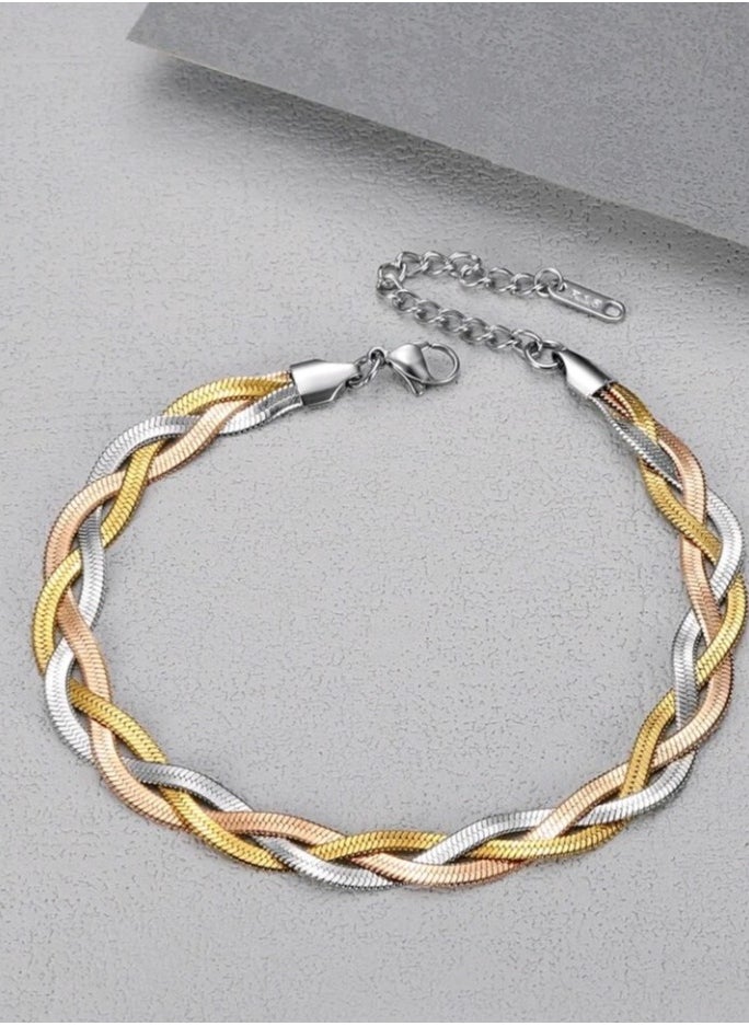 FIFTY 50 - High Quality Stainless Steel Trendy Bracelet For Women - Image 1