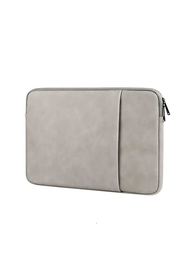 ND01DZ Double Layer Waterproof Laptop Liner Bag, Size: 13.3 inches(Light Gray)