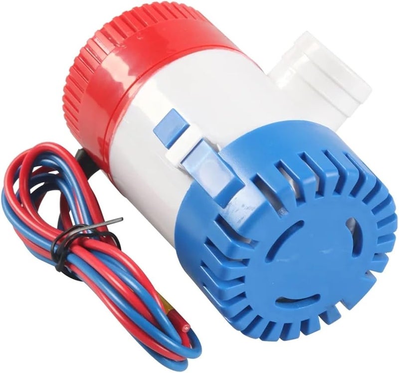 12V Submersible Bilge Water Pump 1100GPH For Boat Seaplane Motor Homes PVC Pipe Fittings - Image 5