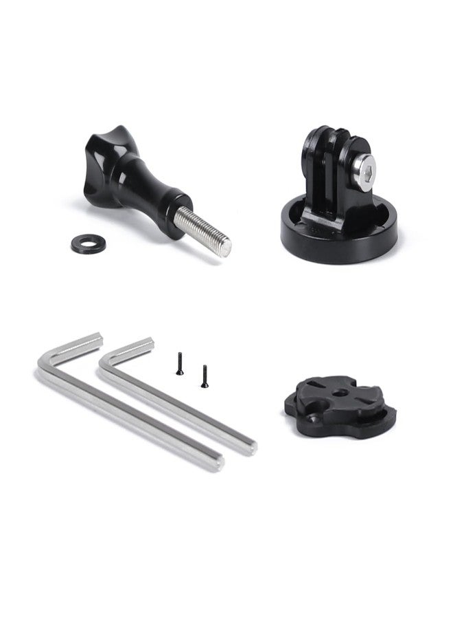 Nelbons Quick Release Sport Action Camera Mount Compatible with IGPS Port M80 Out-Front Bike Bracket Threaded Mount for Bike Lights Holder - Image 2