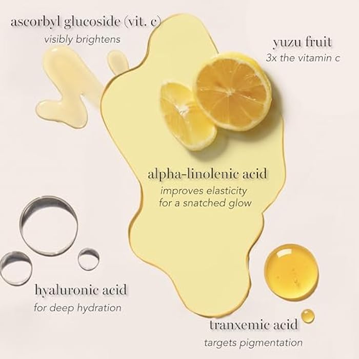Saturday Skin Yuzu Vitamin C Hydrogel Mask, Cool Soothing Texture, Deep Hydration,Daily & Overnight Mask Suitable for All Skin Types, Korean Skincare, 4EA - Image 4