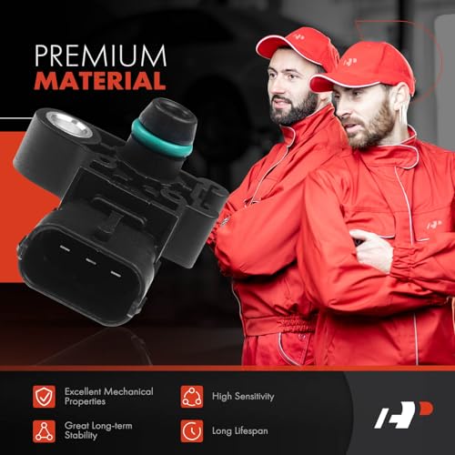 A-Premium حساس ضغط الهواء المطلق A-Premium متوافق مع بويك ريجال كاديلاك إسكاليد شيفروليه كامارو كورفيت أفالانش مالibu تاهو جي إم سي كانيون إنفوي يوكون H2 - Image 3