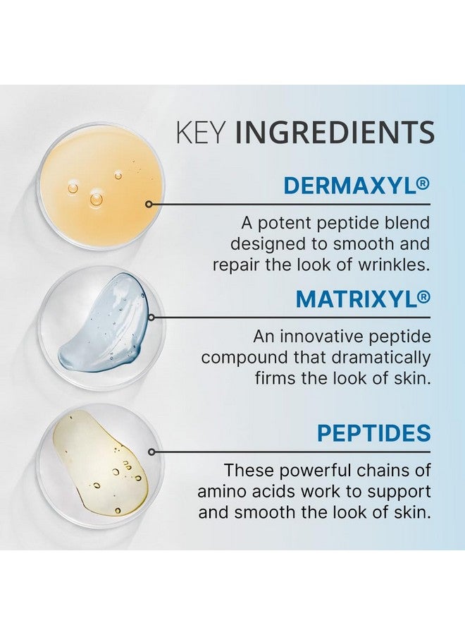 جو بيور جليكوبيبتيد كريم الوجه المضاد للتجاعيد، مرطب حمض الهيالورونيك للوجه مع ببتيدات حمض الجليكوليك وفيتامين E مرطب الوجه مع تركيبة مضادة للشيخوخة، 1.7 أونصة سائلة - Image 5