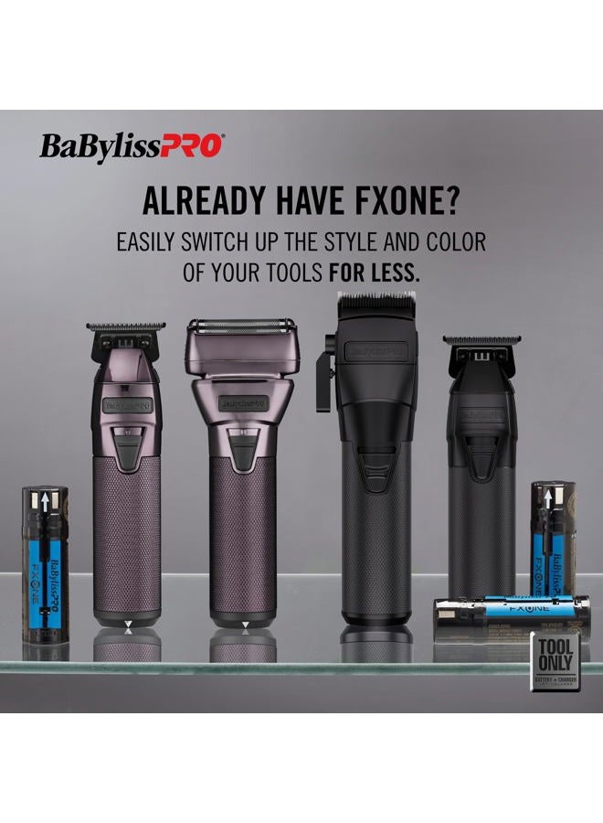 BaBylissPRO ® FXONE بلاك إف إكس أداة فقط ماكينة حلاقة الشعر + مشذب الشعر - Image 2