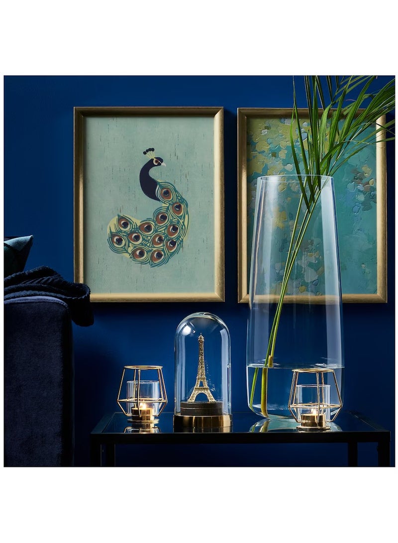 Selecto Hub Wall Picture Frame, Wall Hanging Photo Frame, Mounted Frame for Home, Office (Plastic & Fibreboard) Gold 30x40cm - Image 5